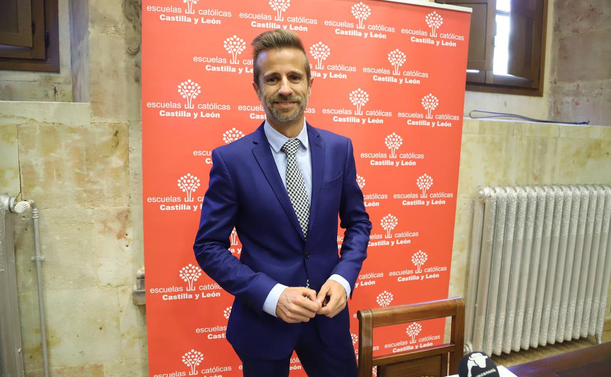 Leandro Roldán, secretario autonómico de Escuelas Católicas. 