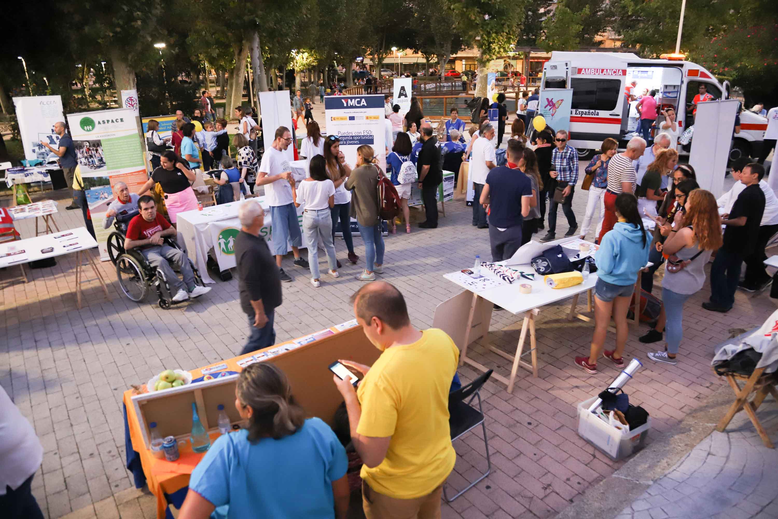 La jornada 'Salamanca nos movemos' en La Alamedilla. 