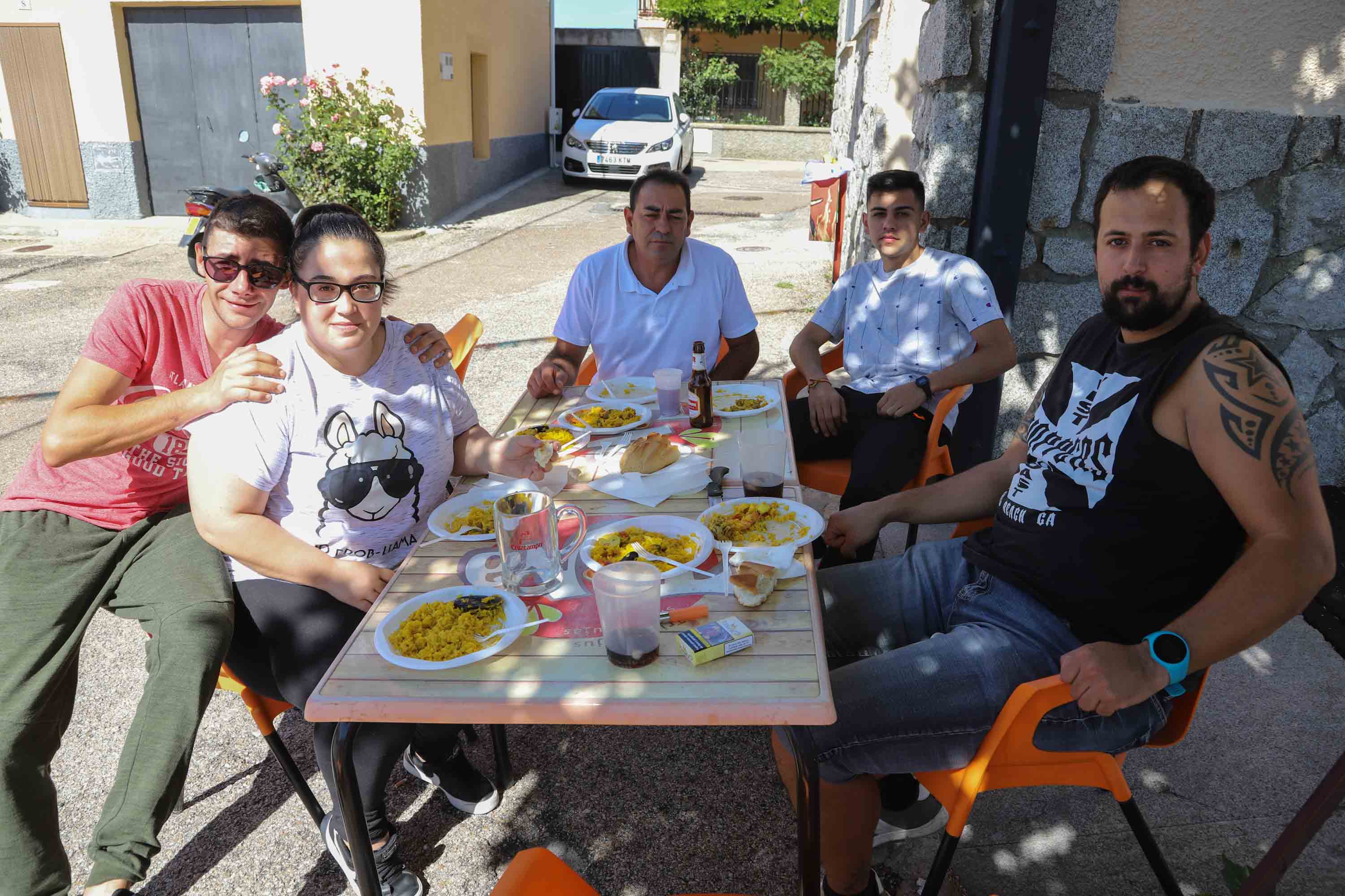 Fotos: Comida popular en las fiestas de Juzbado