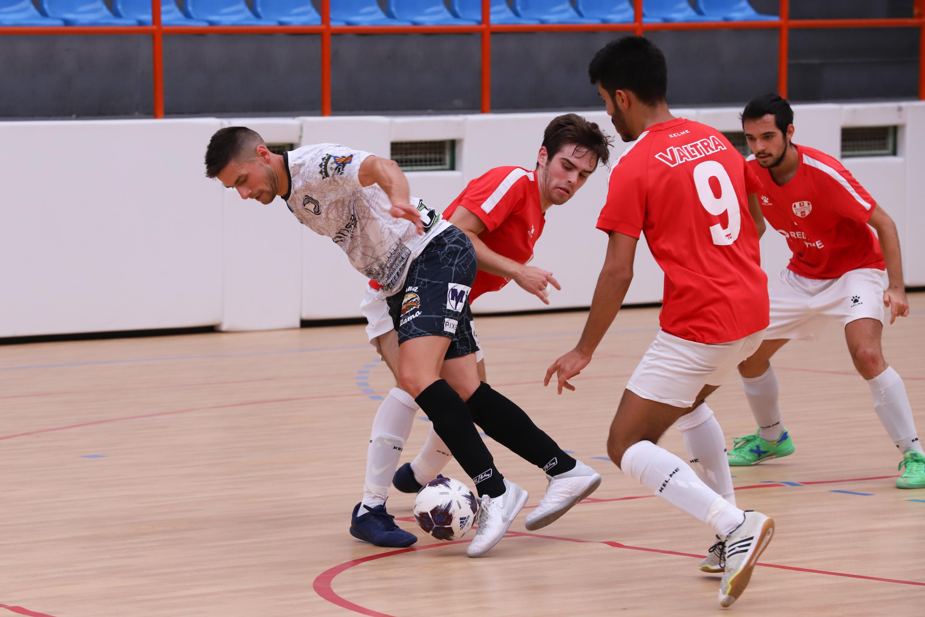 El partido de fútbol sala entre FS Salamanca Unionistas y el Tierno Galván. 