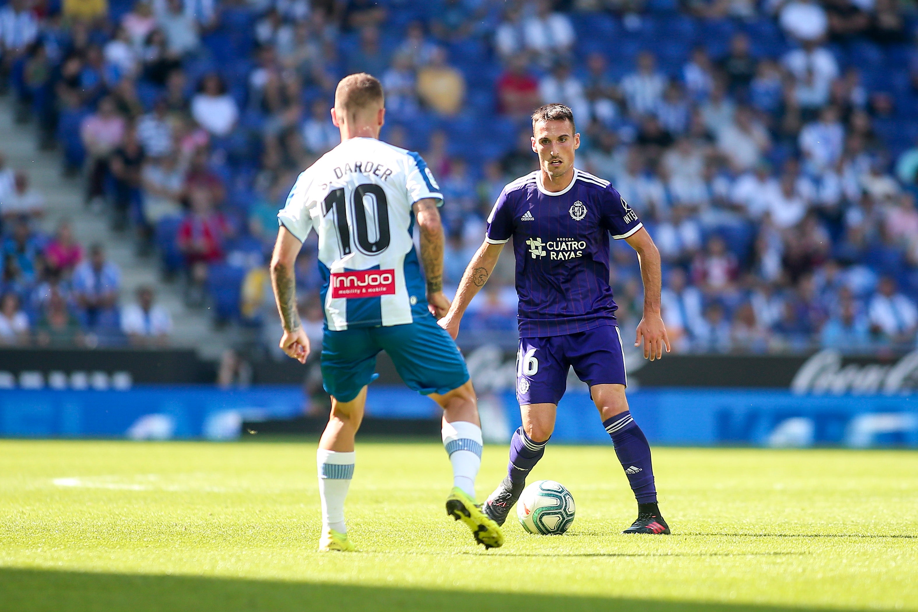 El Real Valladolid logra por primera vez sacar los tres puntos de Cornellà.