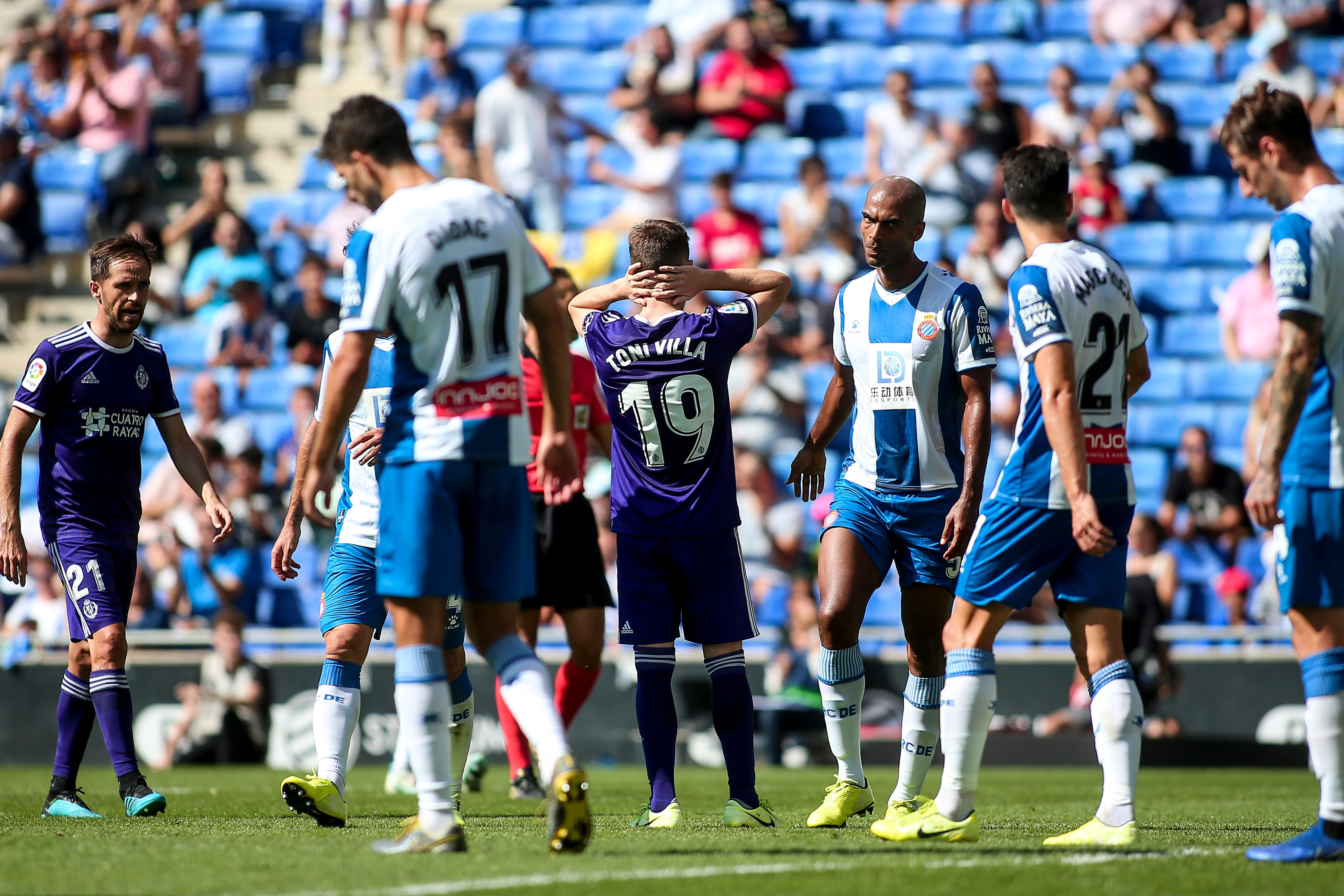 El Real Valladolid logra por primera vez sacar los tres puntos de Cornellà.