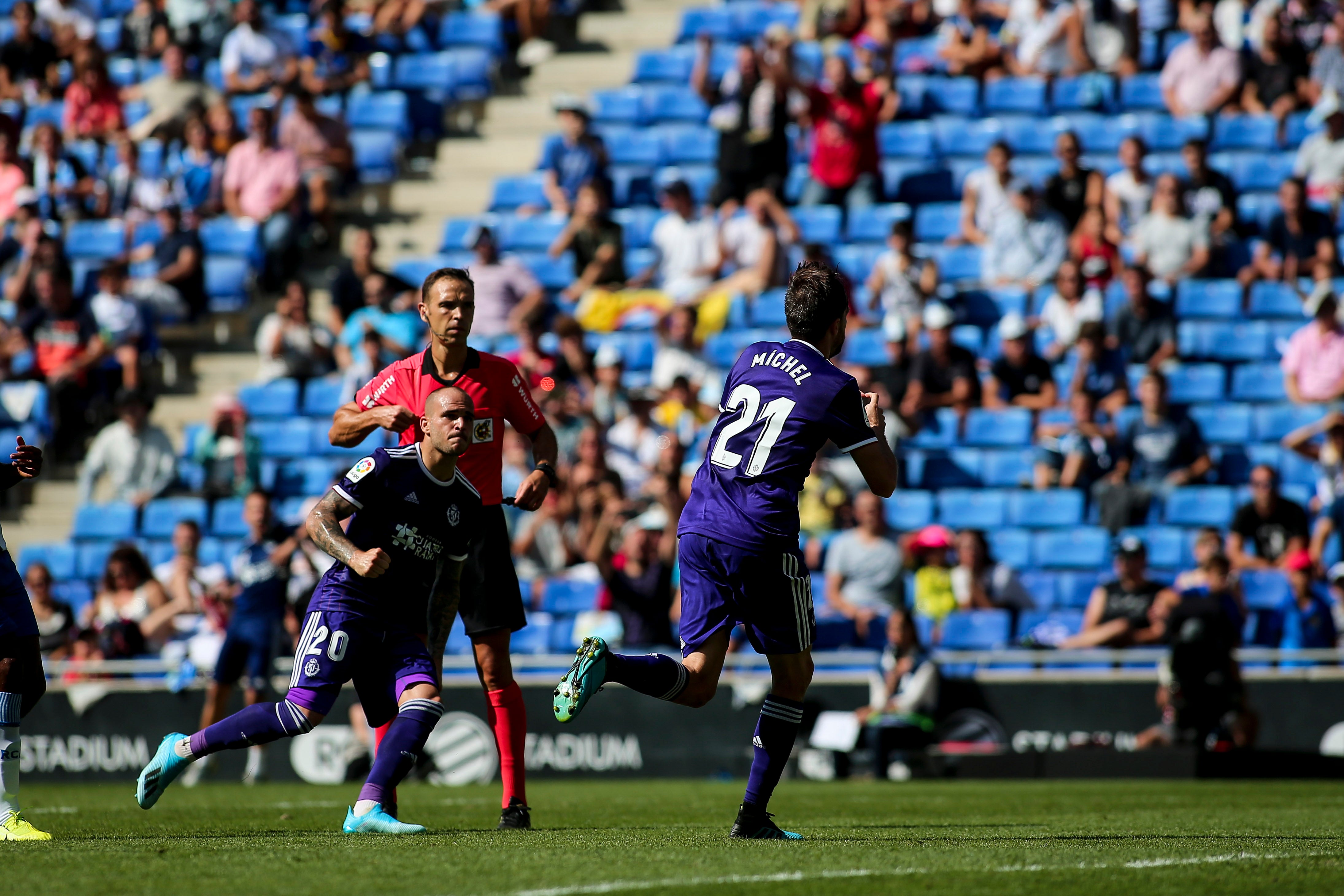 El Real Valladolid logra por primera vez sacar los tres puntos de Cornellà.