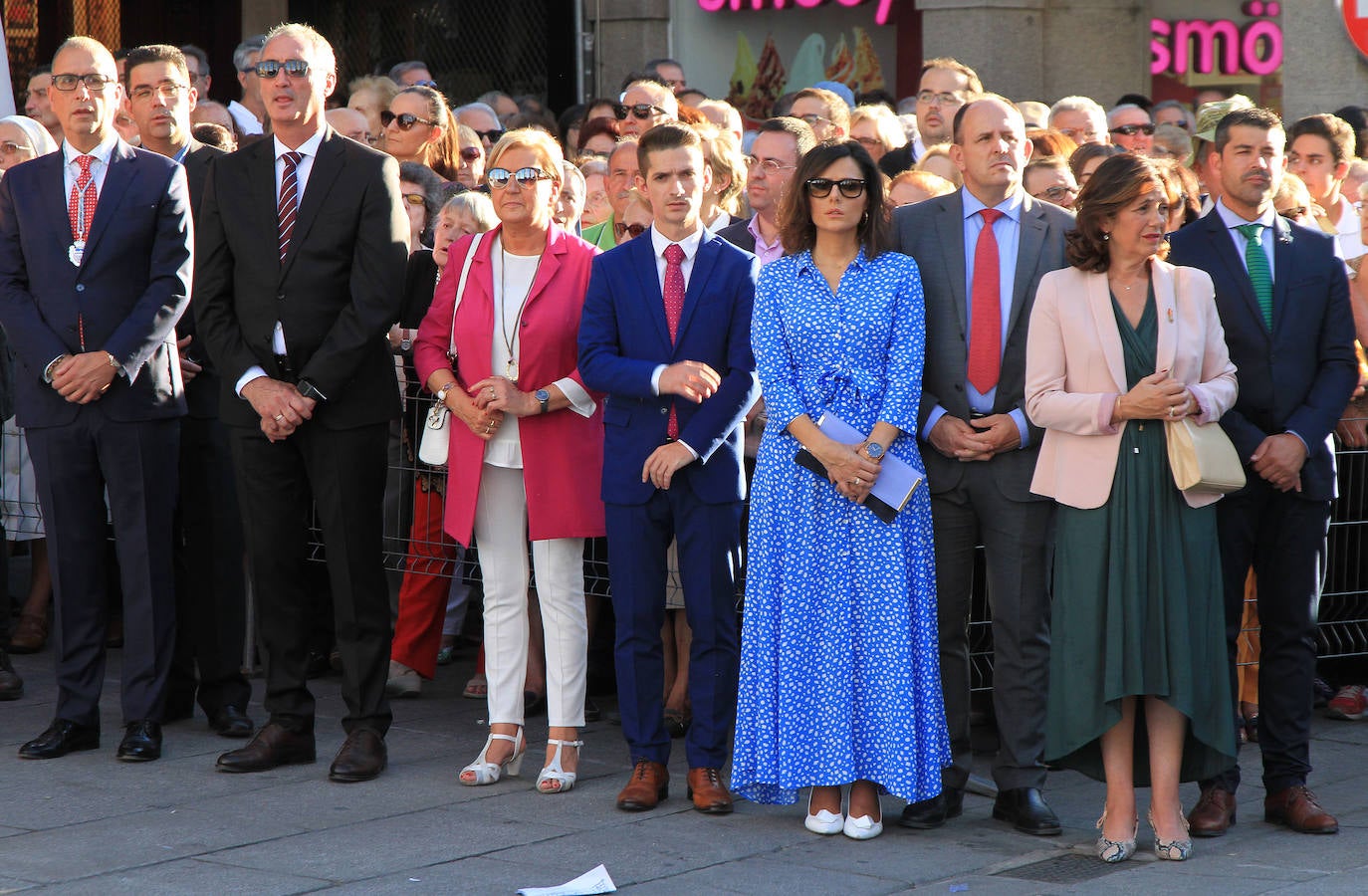 Finaliza la solemne novena de la patrona de Segovia, que ha sido acompañada por miles de segovianos en el traslado desde la Catedral