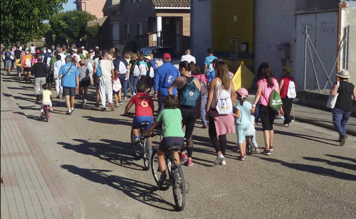 Marcha contra el cáncer. 