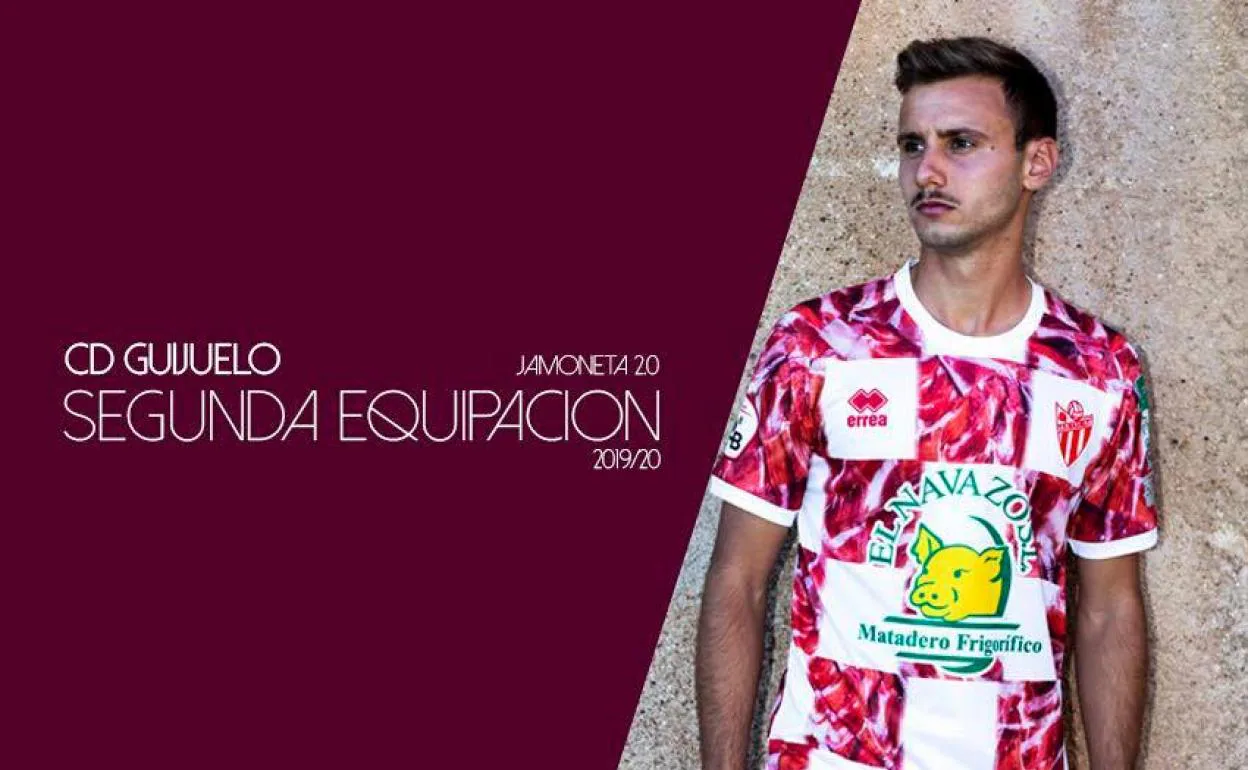 El CD Guijuelo presenta la nueva 'jamoneta 2.0' para la temporada 2019-2020