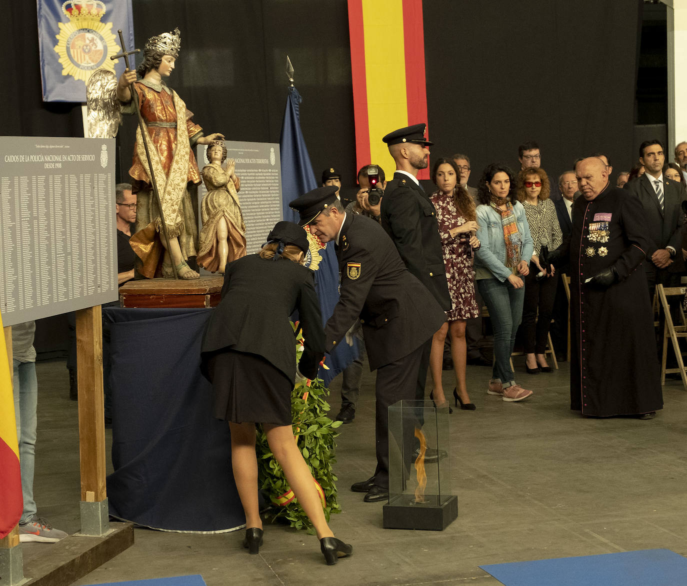 Celebración de los Ángeles Custodios, patrón de la Policía Nacional. 