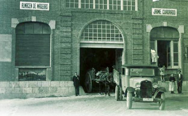 El almacén a comienzos del siglo XX.