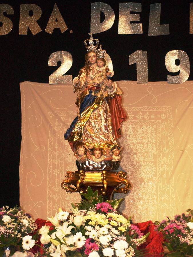 Fotos: Presentación de la nueva imagen de Nuestra Señora del Rosario en Mojados