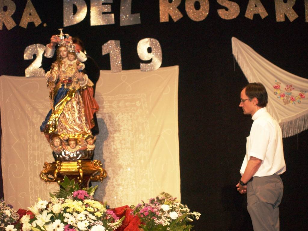 Fotos: Presentación de la nueva imagen de Nuestra Señora del Rosario en Mojados