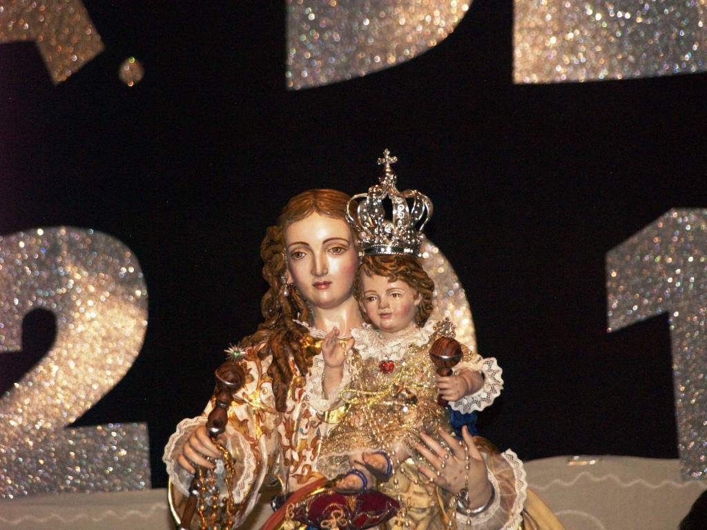 Fotos: Presentación de la nueva imagen de Nuestra Señora del Rosario en Mojados