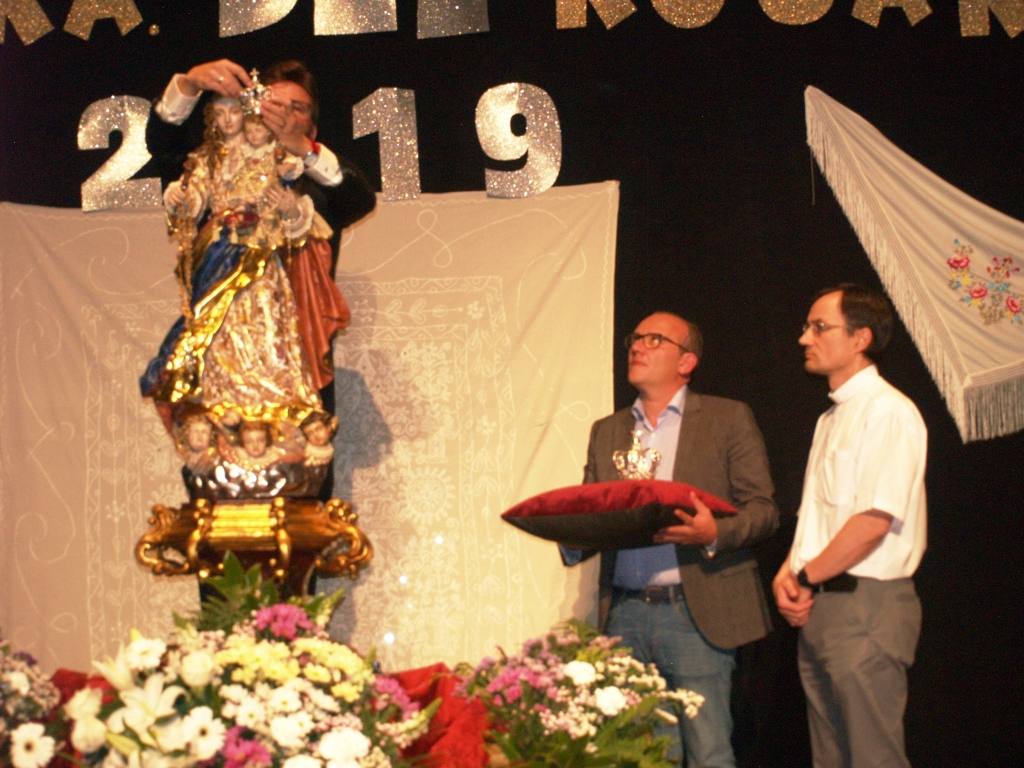 Fotos: Presentación de la nueva imagen de Nuestra Señora del Rosario en Mojados