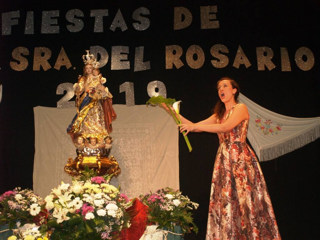 Fotos: Presentación de la nueva imagen de Nuestra Señora del Rosario en Mojados