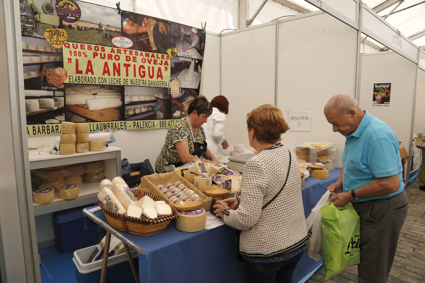 Fotos: Feria grastronómica de Naturpal en Palencia