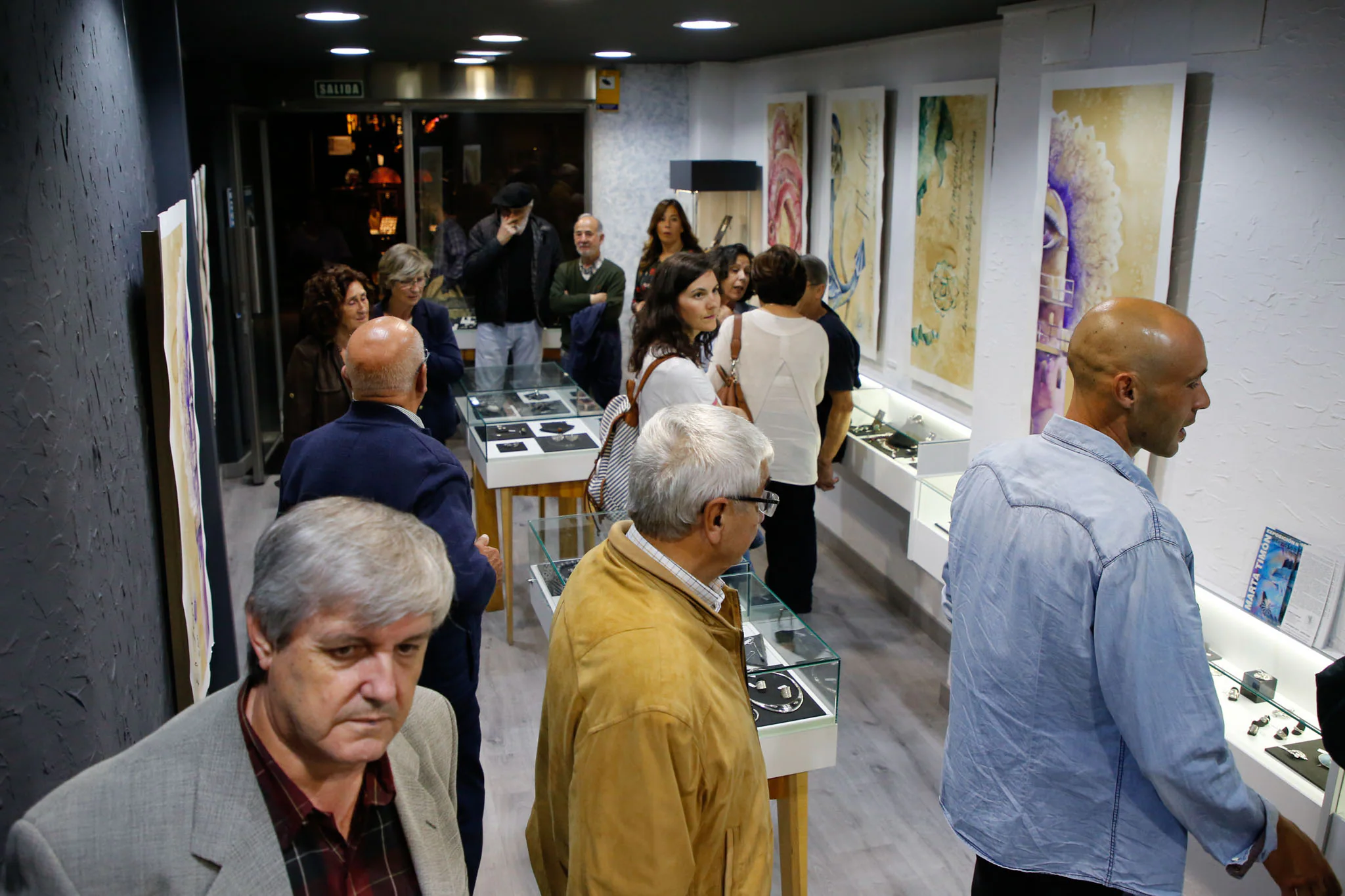 Marta Timón expone su obra en la Galería Méndez. 