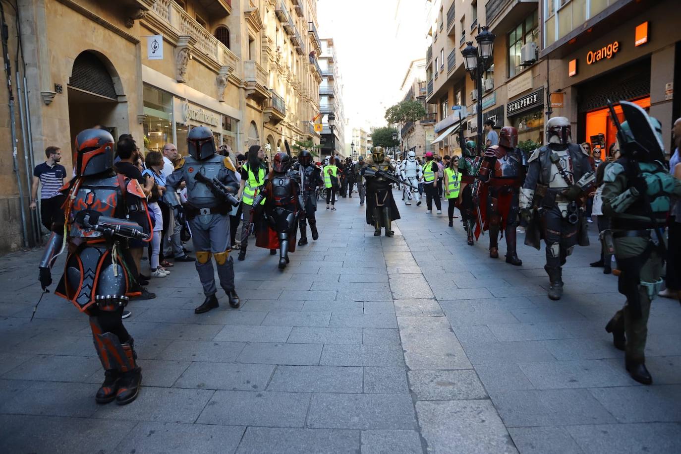 Desfile de Star Wars en Salamanca.