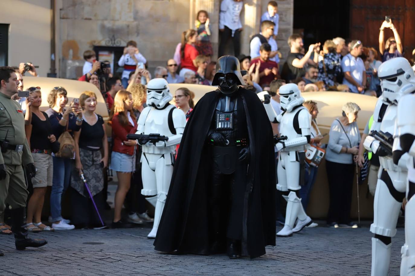 Desfile de Star Wars en Salamanca.