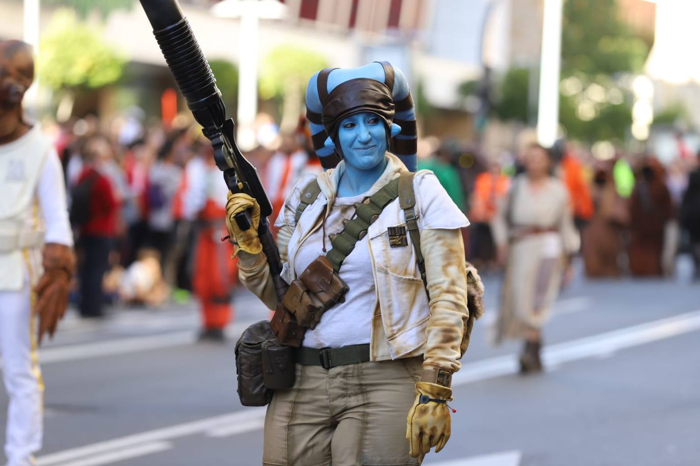 Desfile de Star Wars en Salamanca.