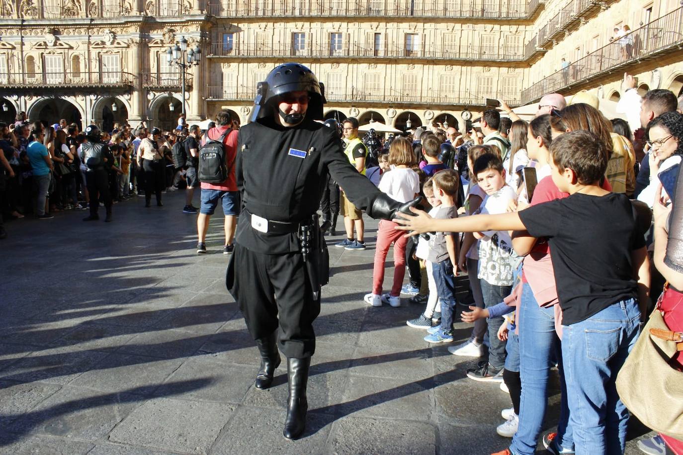 Desfile de Star Wars en Salamanca.