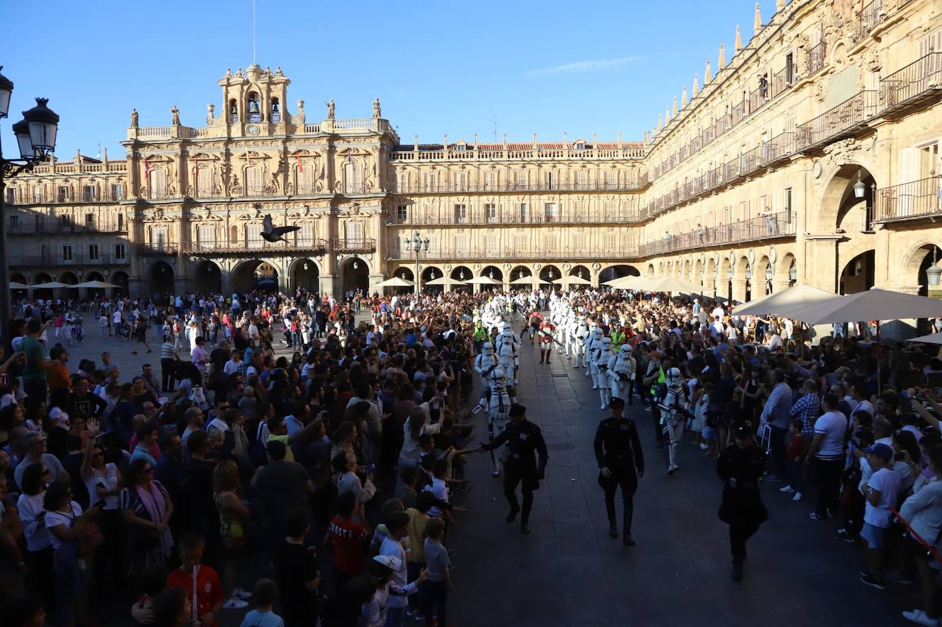 Desfile de Star Wars en Salamanca.