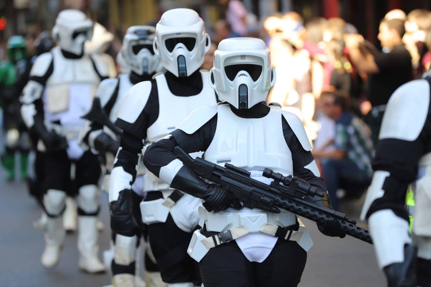 Desfile de Star Wars en Salamanca.