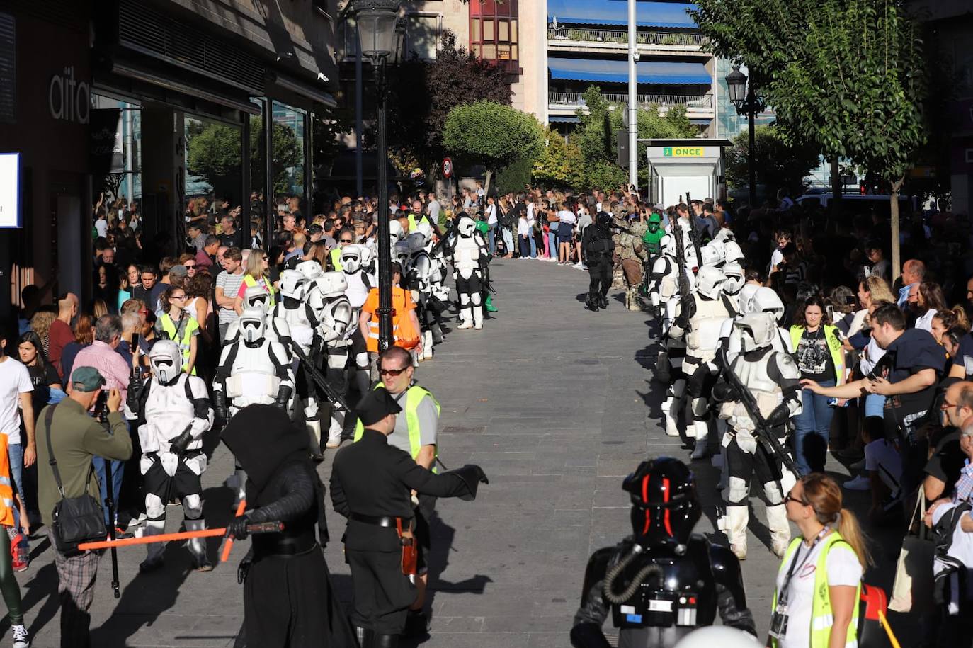 Desfile de Star Wars en Salamanca.