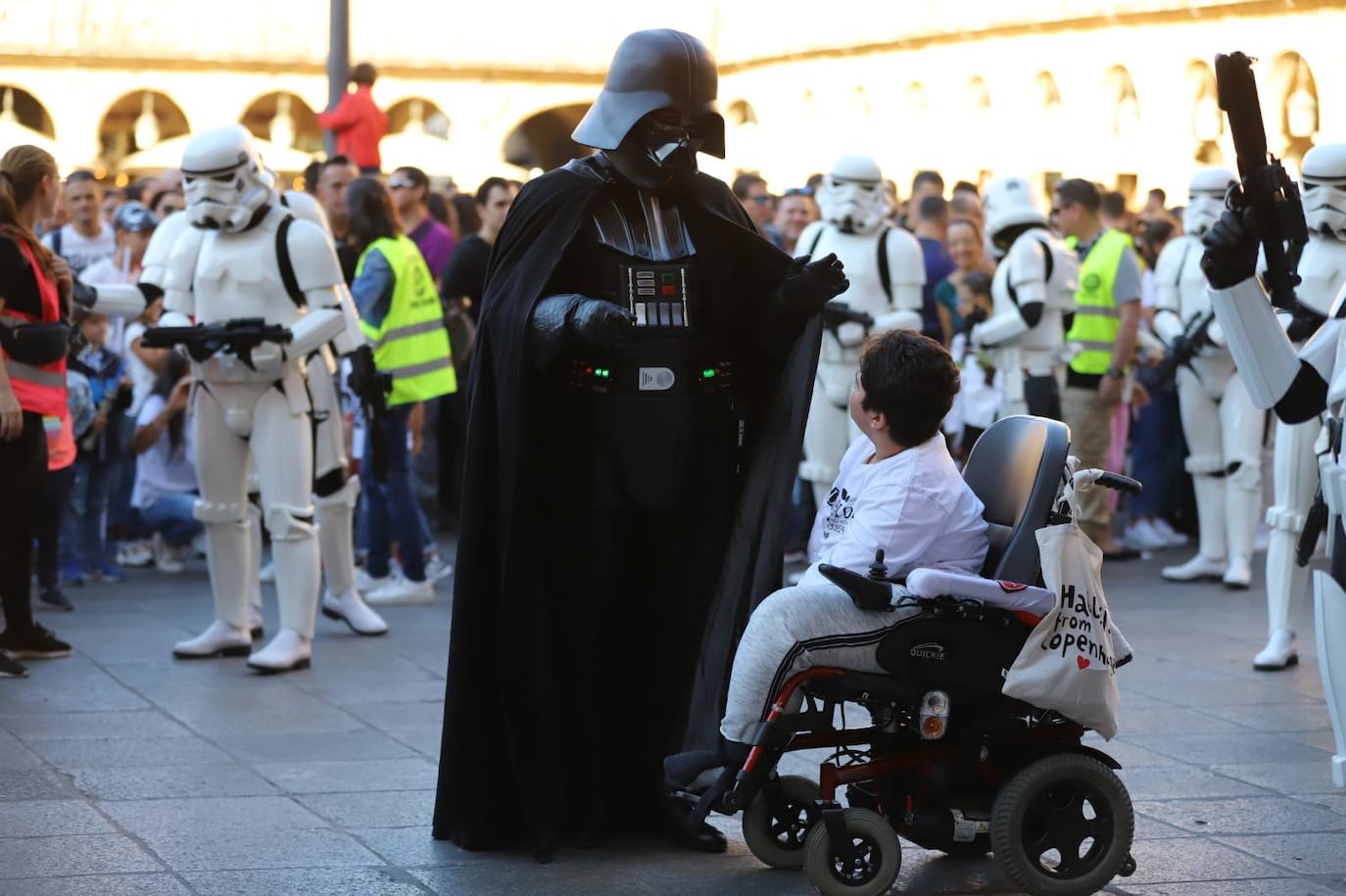 Desfile de Star Wars en Salamanca.