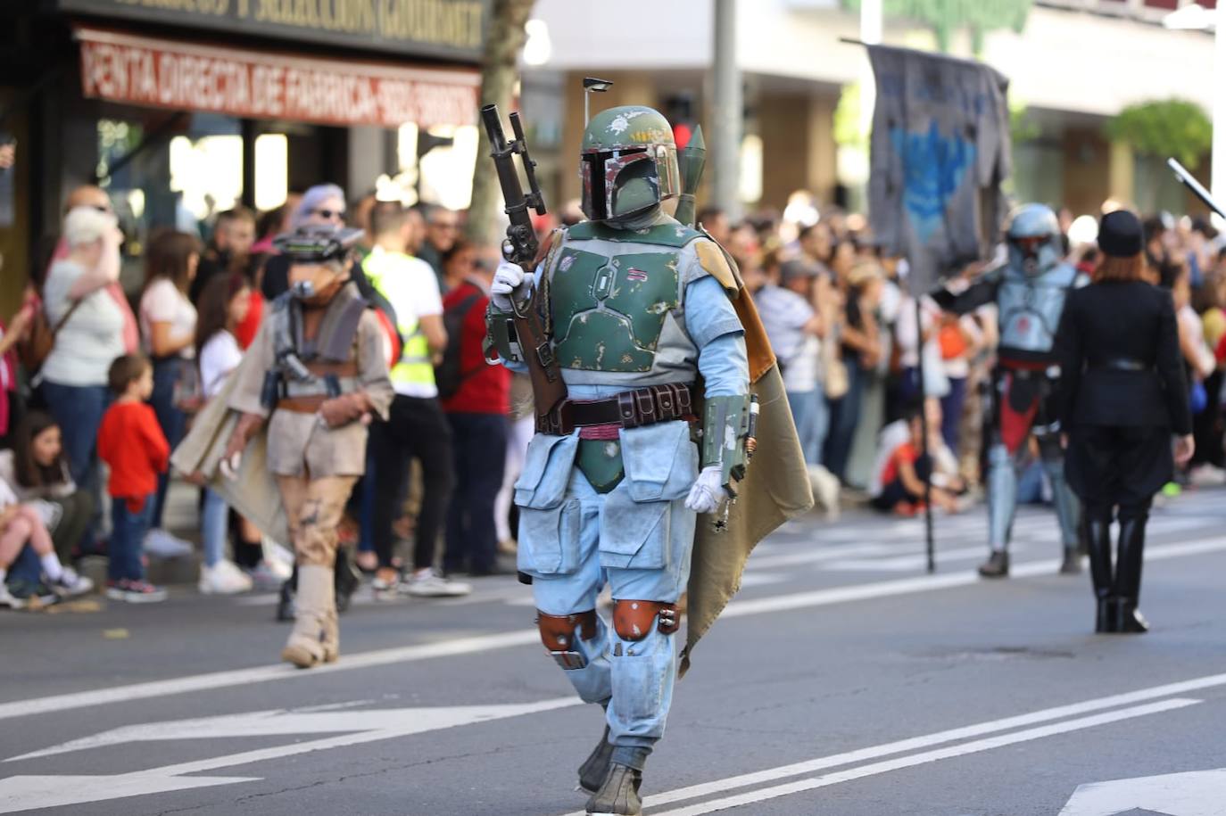 Desfile de Star Wars en Salamanca.