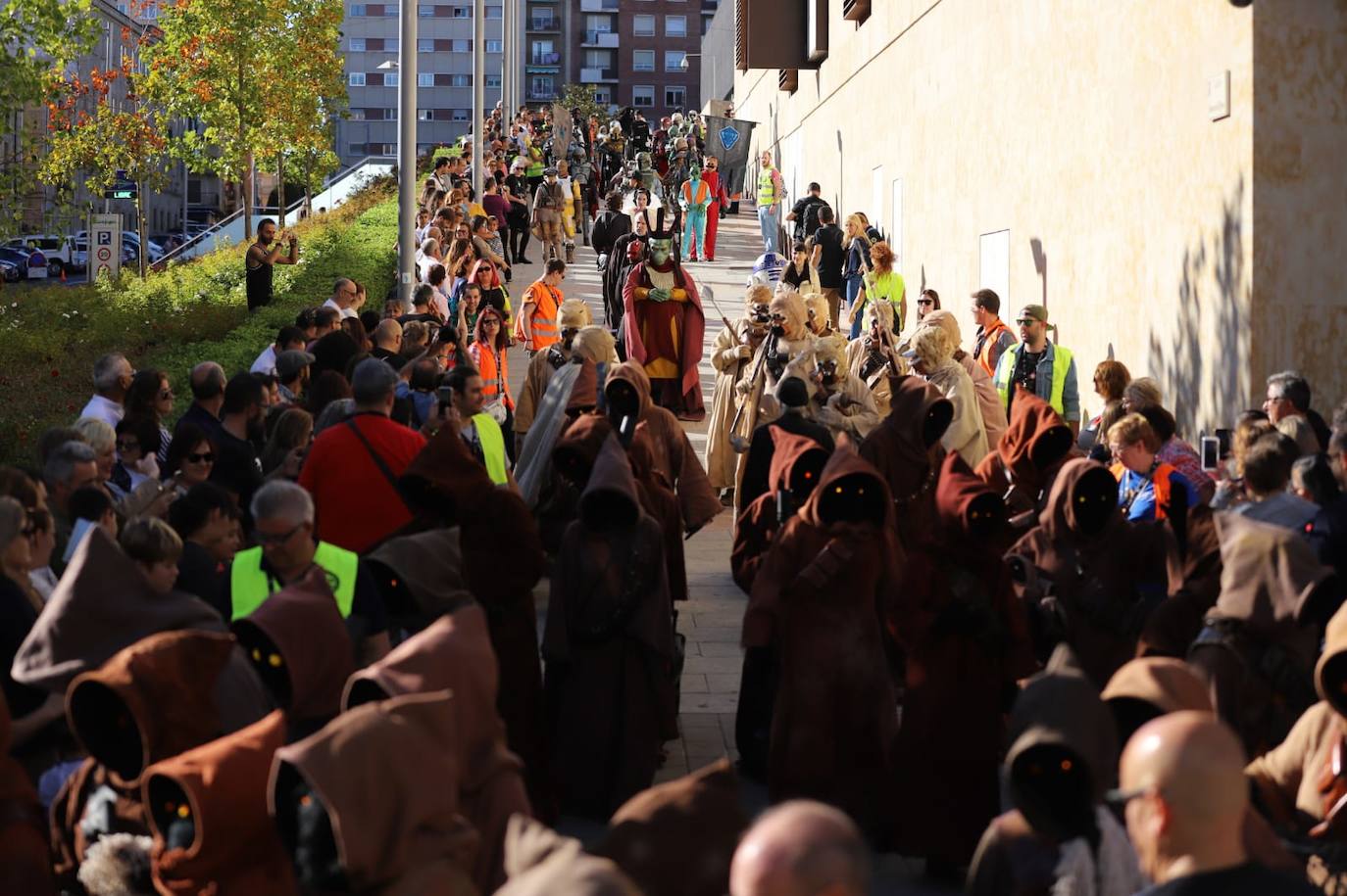Desfile de Star Wars en Salamanca.