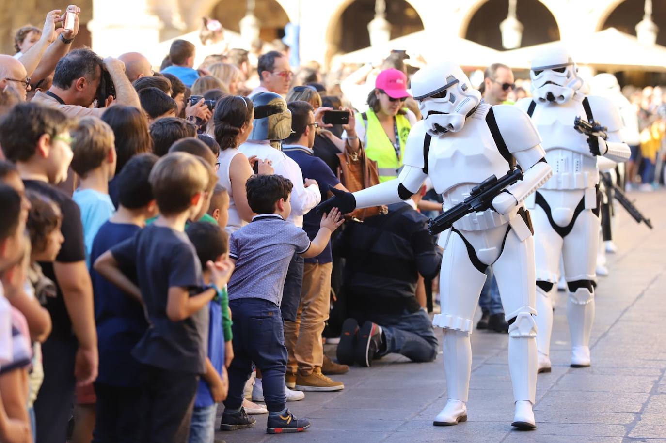Desfile de Star Wars en Salamanca.
