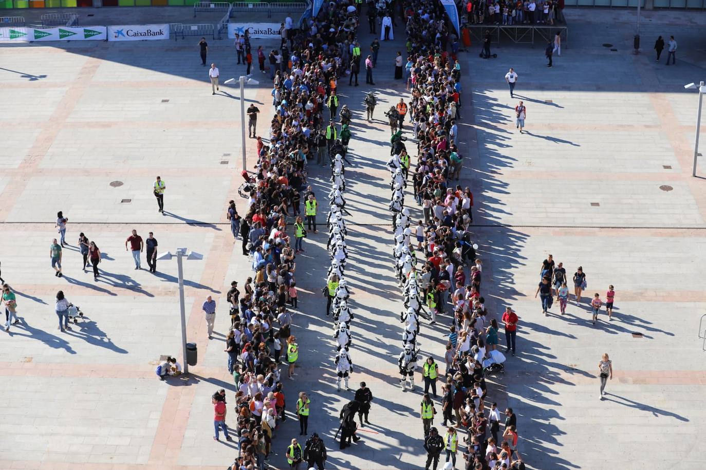 Desfile de Star Wars en Salamanca.