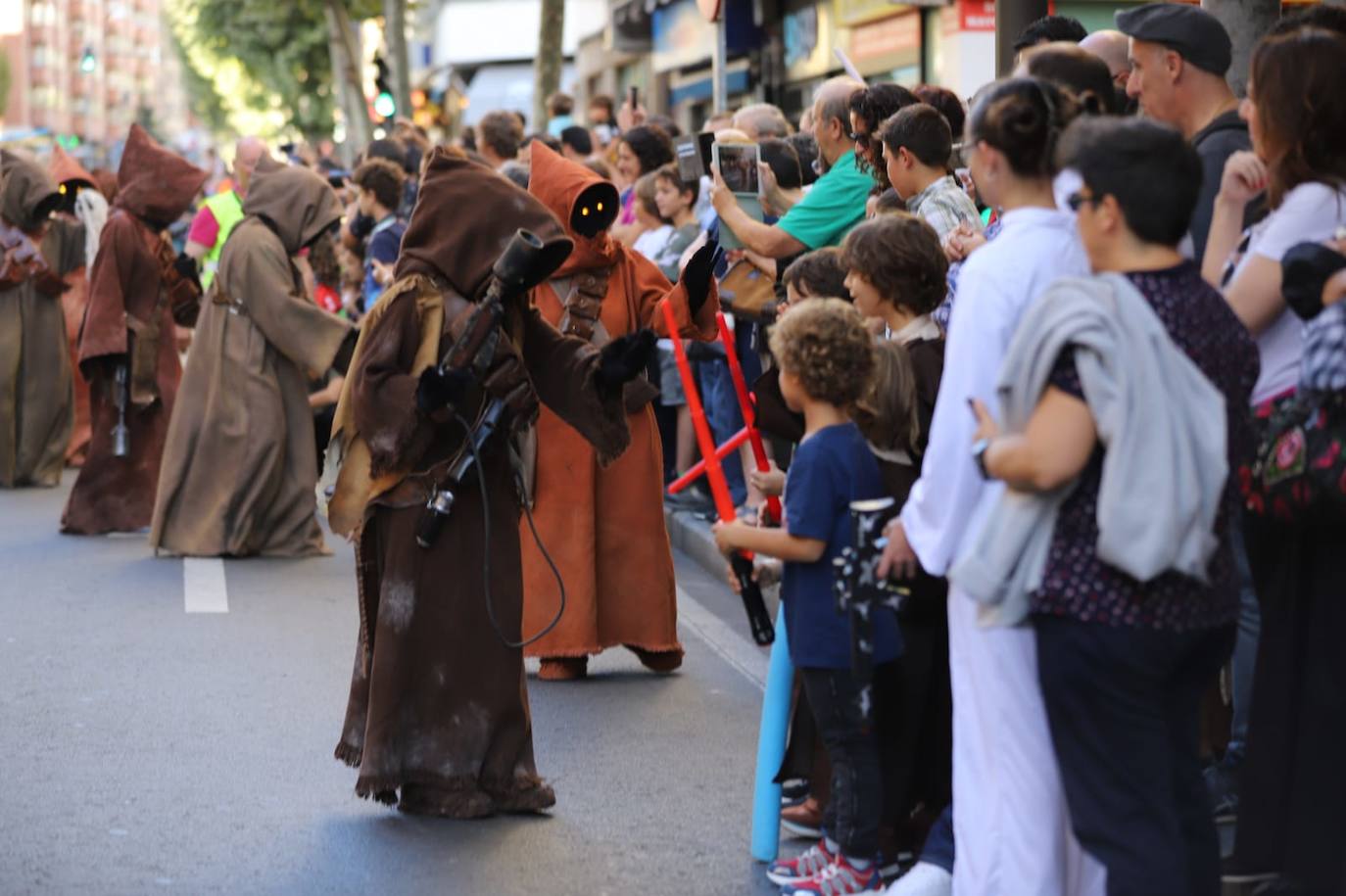 Desfile de Star Wars en Salamanca.