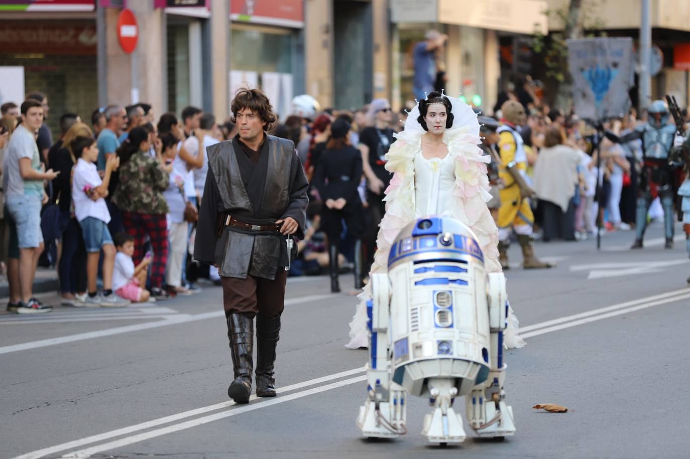 Desfile de Star Wars en Salamanca.