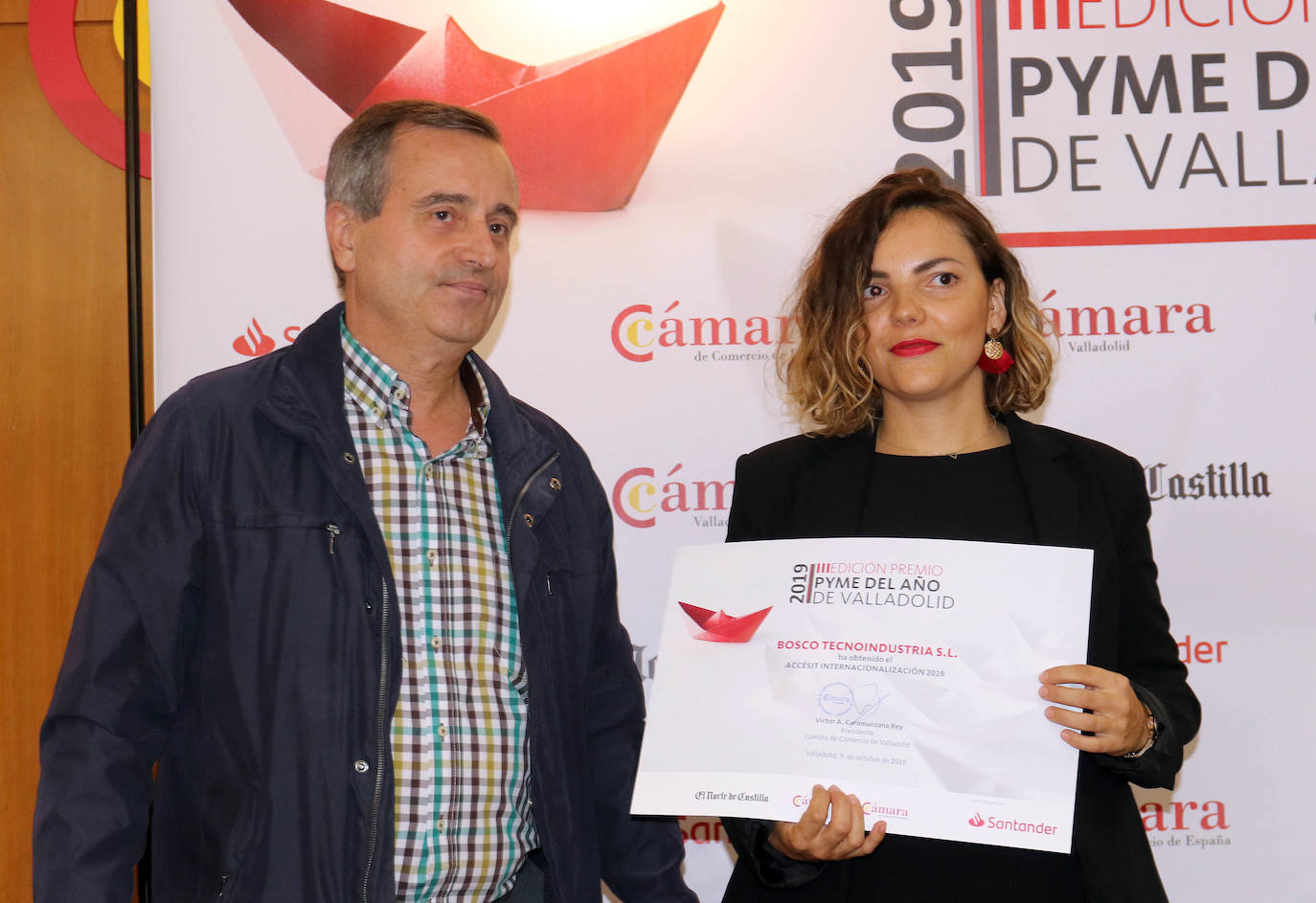 Entrega de los premios Pyme del Año en la Cámara de Comercio. 