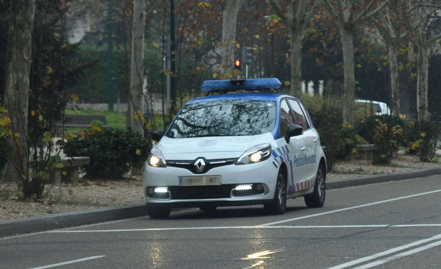 Coche de la Policía Municipal de Valladolid.