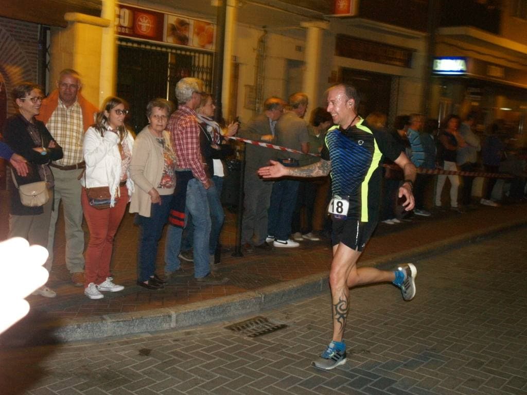 Algunos de los corredores. 