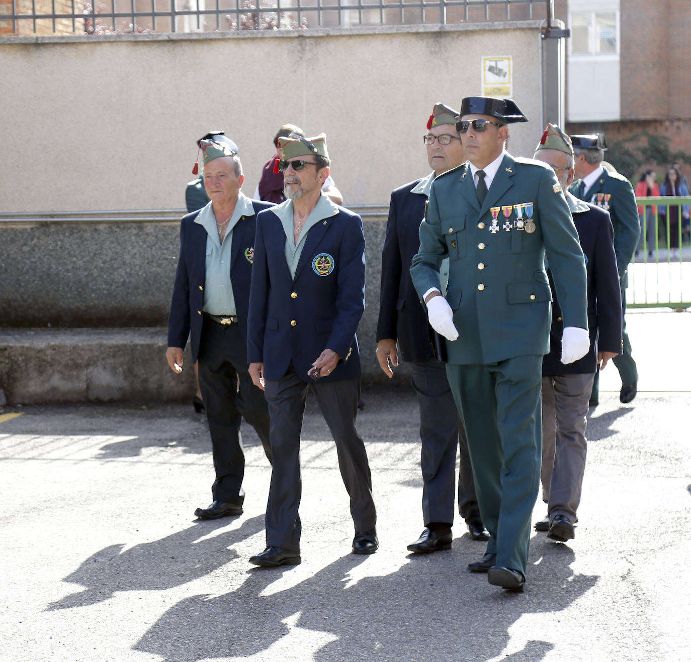 Fiesta de la Guardia Civil en Palencia. 