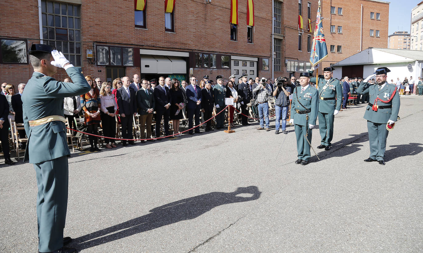 Fiesta de la Guardia Civil en Palencia. 