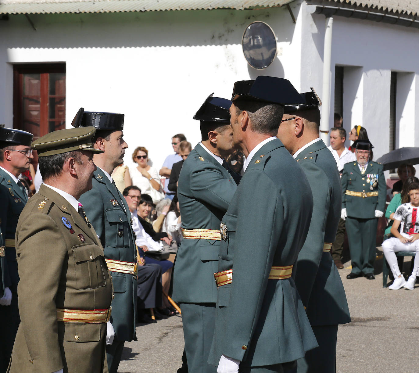 Fiesta de la Guardia Civil en Palencia. 