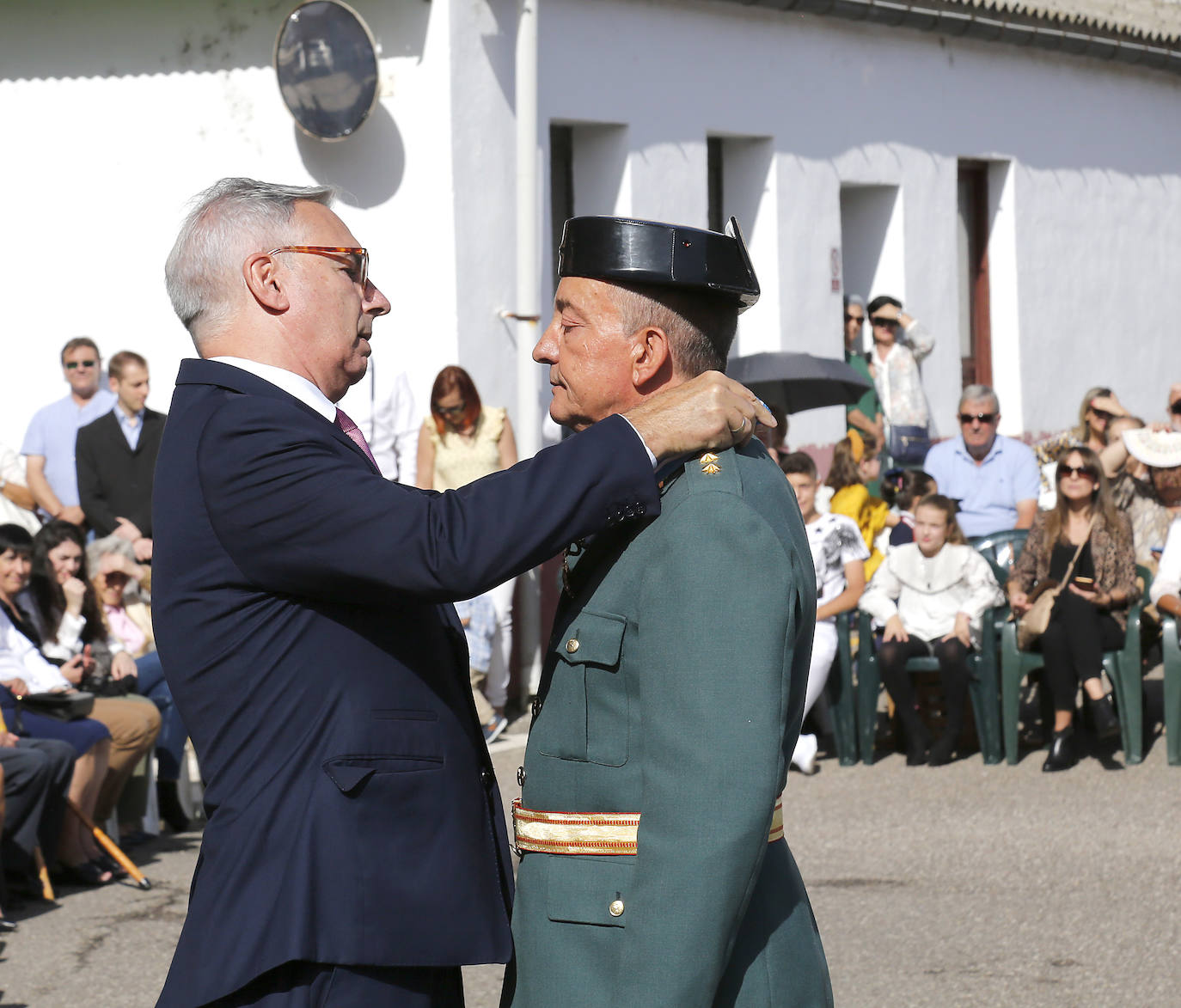 Fiesta de la Guardia Civil en Palencia. 