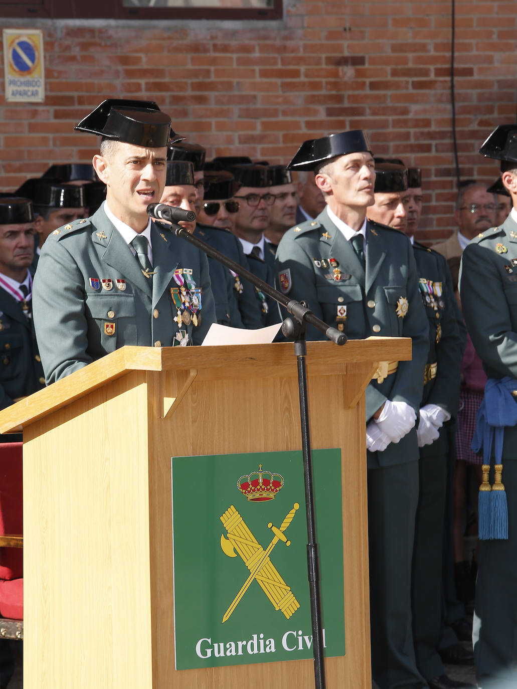 Fiesta de la Guardia Civil en Palencia. 