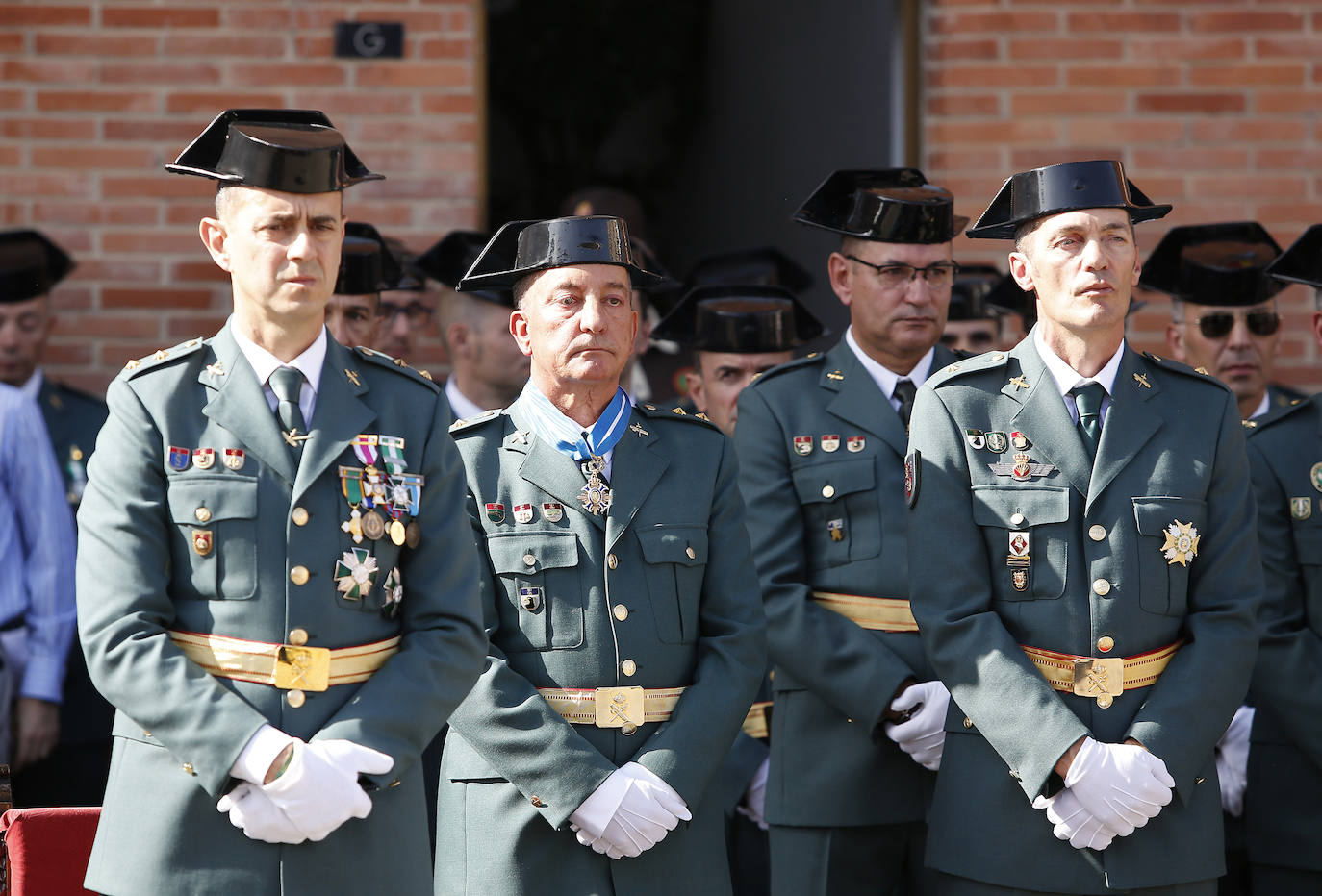 Fiesta de la Guardia Civil en Palencia. 