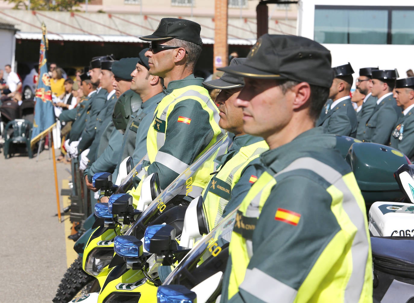 Fiesta de la Guardia Civil en Palencia. 