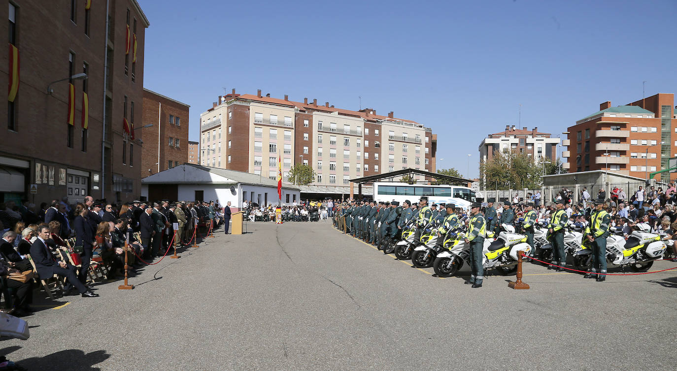 Fiesta de la Guardia Civil en Palencia. 