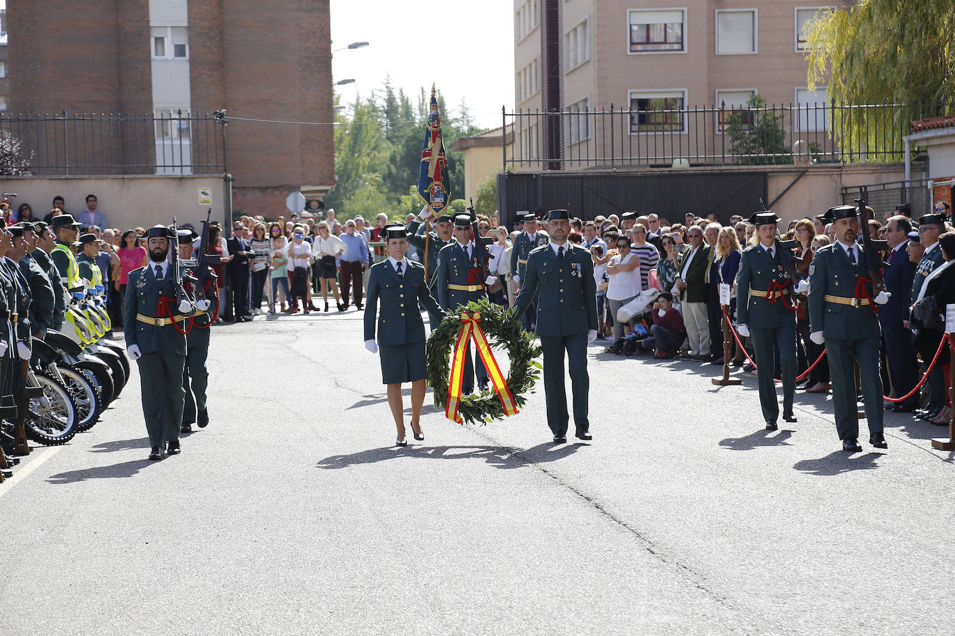 Fiesta de la Guardia Civil en Palencia. 
