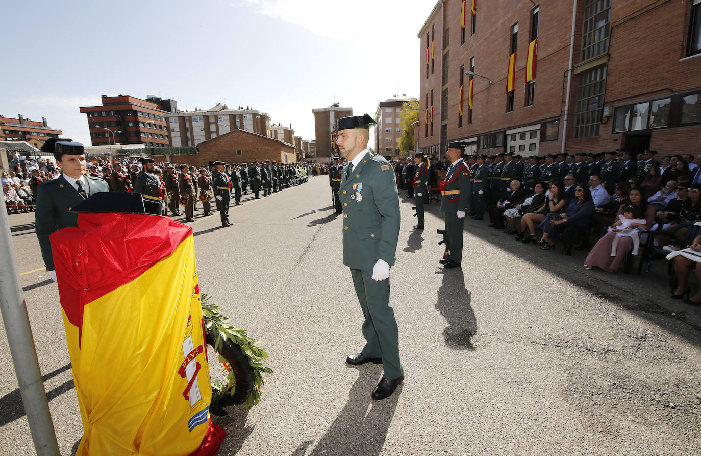 Fiesta de la Guardia Civil en Palencia. 