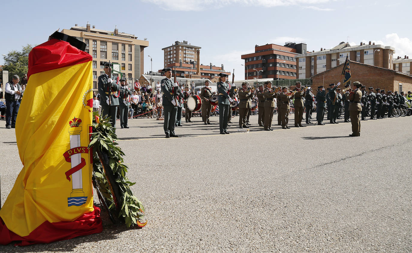 Fiesta de la Guardia Civil en Palencia. 