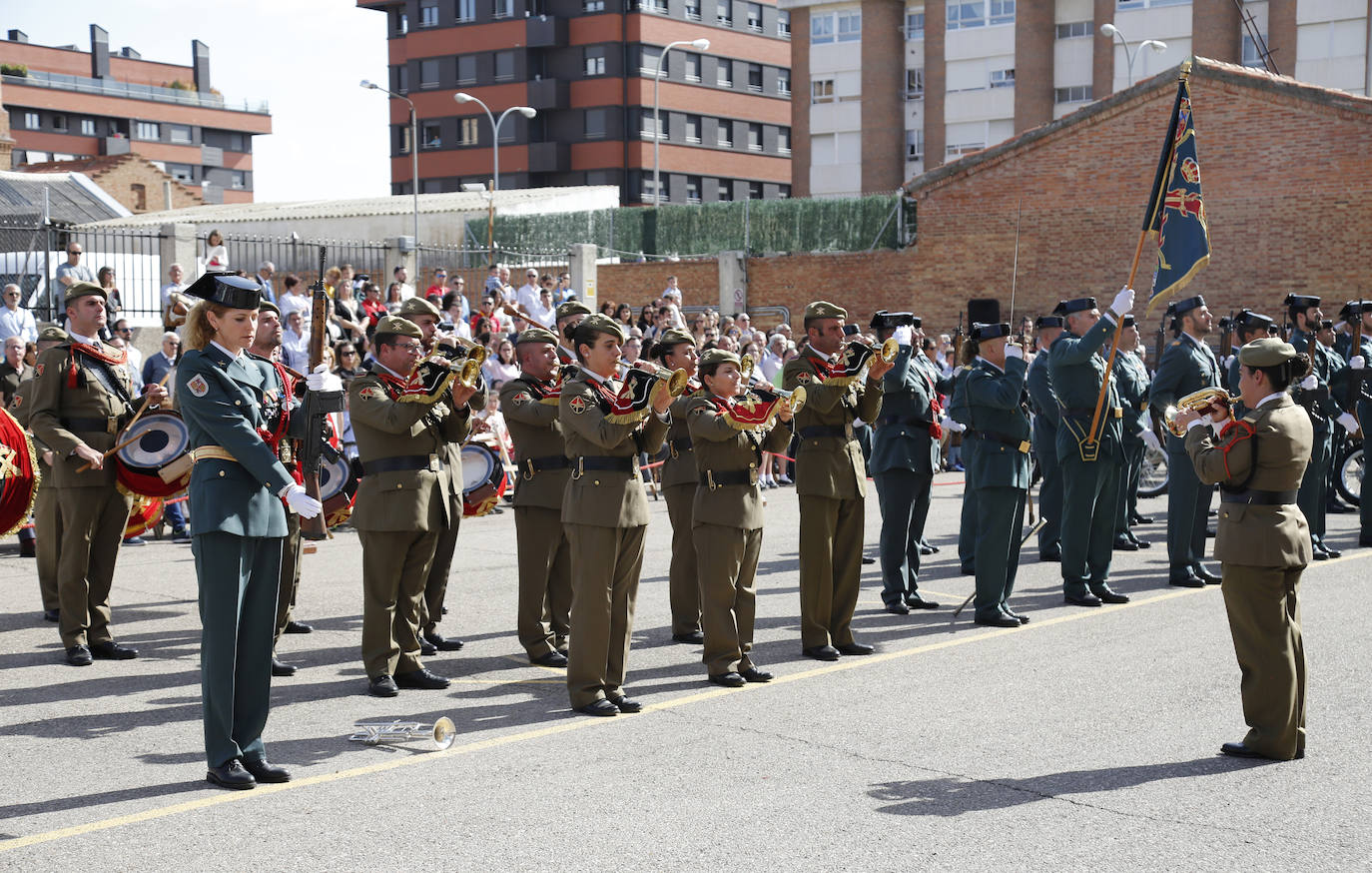 Fiesta de la Guardia Civil en Palencia. 