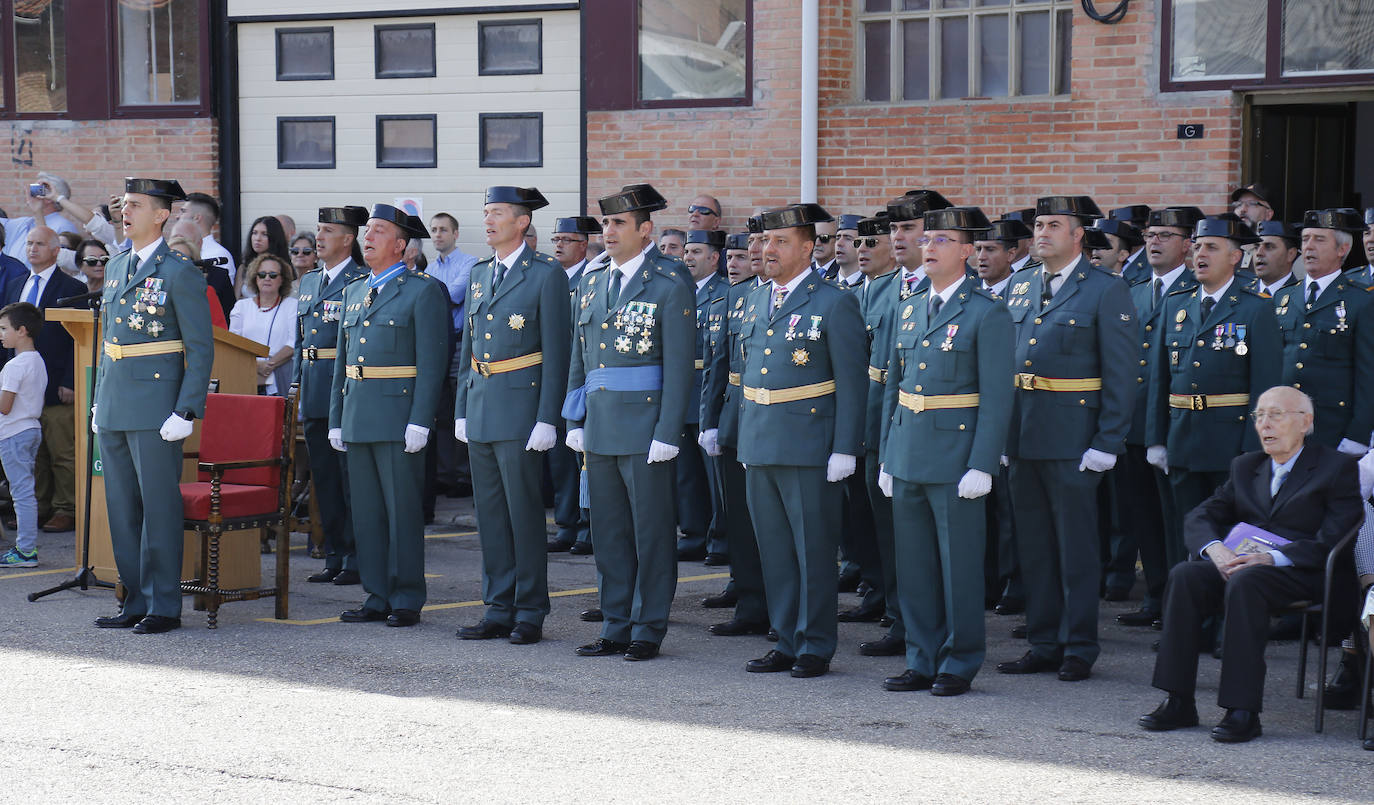 Fiesta de la Guardia Civil en Palencia. 