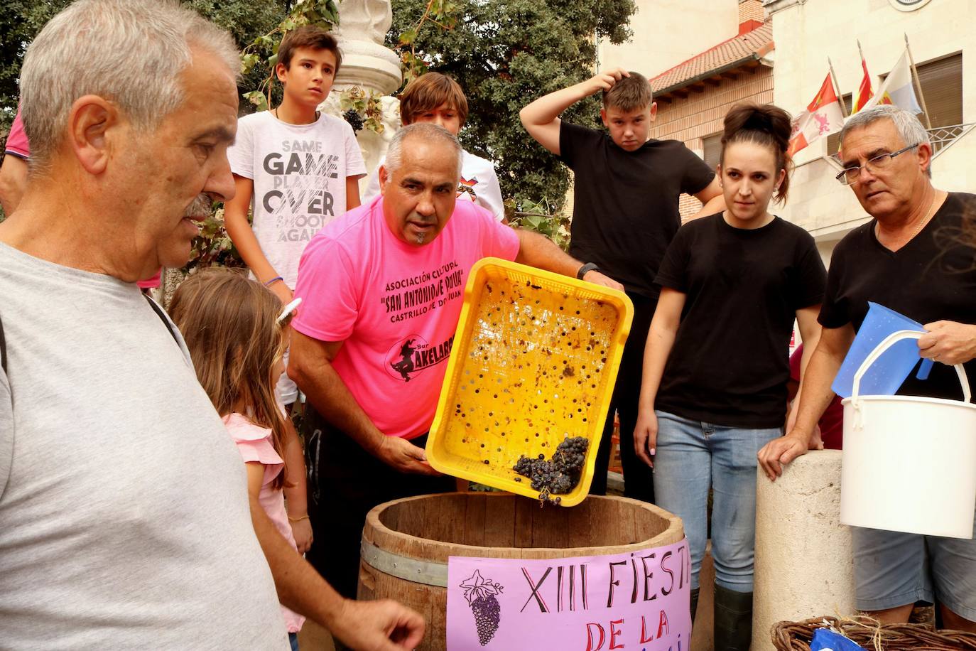 Castrillo de Don Juan se implica en la Fiesta de la Vendimia.
